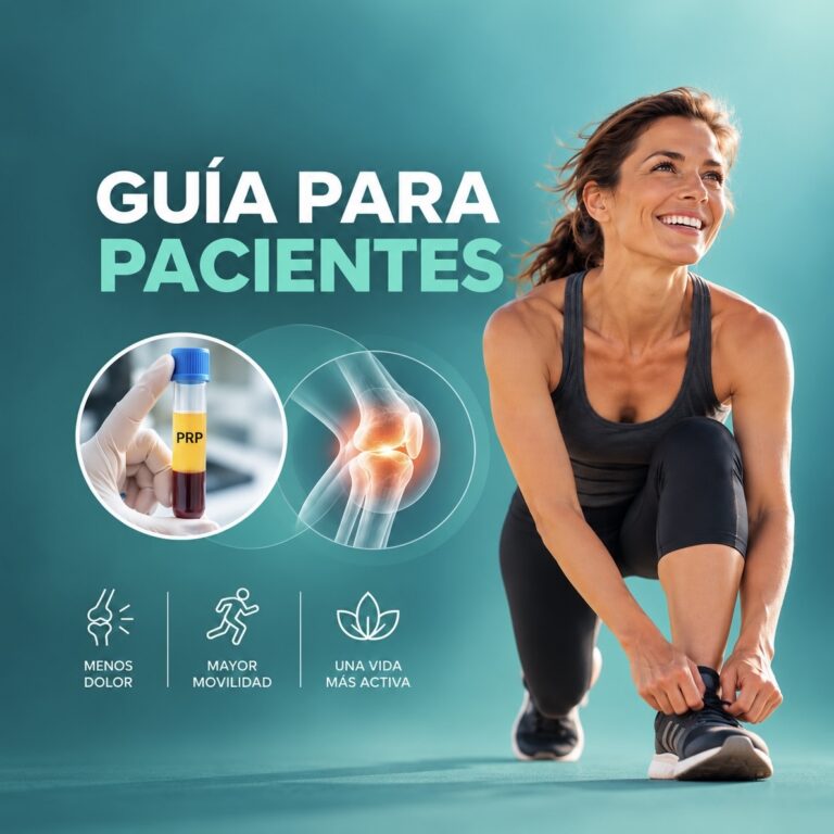 Guía para pacientes: tratamiento con PRP